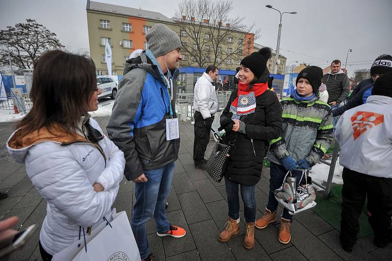 Olympijský festival u Ostravar Arény, 17. února 2018 v Ostravě, 33 333 navštěvnice.