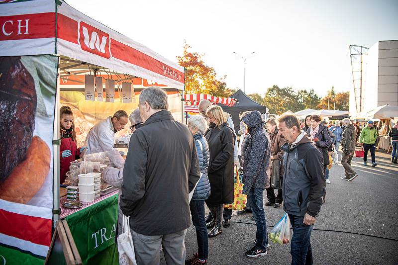 Farmářské trhy Futurum, 23. října 2021 v Ostravě.