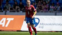 Mistrovství Evropy ve fotbale žen U19 - Česká Republika - Francie, 27. června 2022 v Ostravě. Dominika Huvarová z Česka.