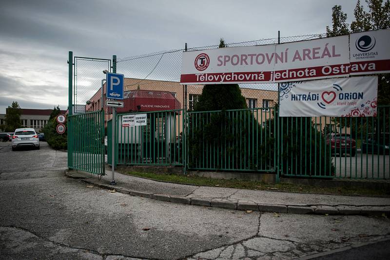 Sportovní areál tělovýchovná jednota Ostrava na Várenské ulici.