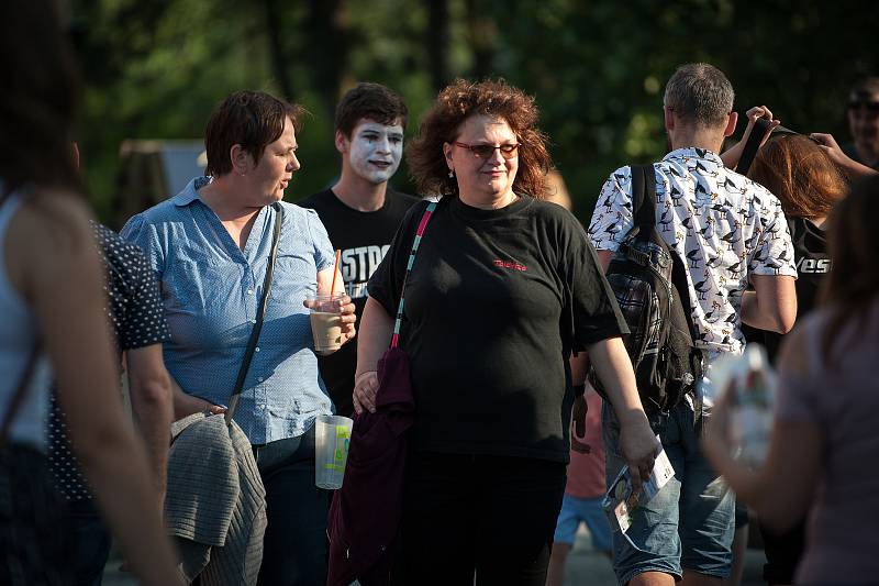 Festival v ulicích 2018 na Slezskoostravském hradě, 29. června 2018 v Ostravě.