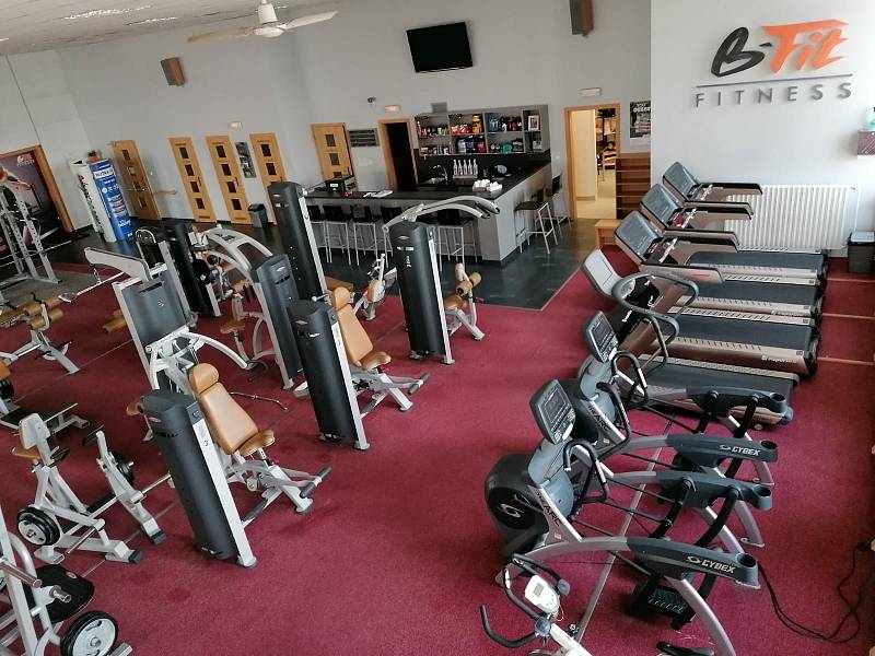 B-FIT FITNESS ve Frýdku-Místku je kvůli vládním omezením zavřeno. Foto: archiv B-Fit Fitness