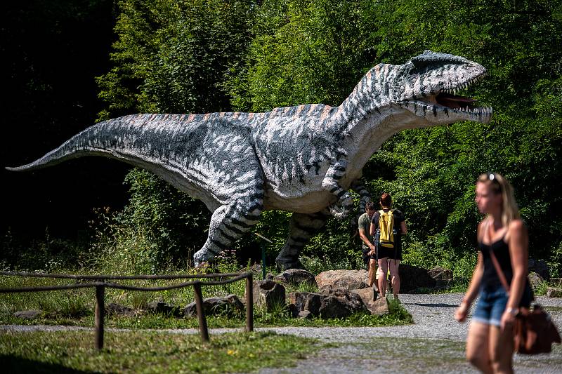 Největší DinoPark v ČR - DinoPark Ostrava v Doubravě na Karvinsku.