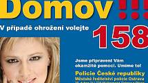 Místo činu? Domov!!! Takový je slogan kampaně zaměřené na domácí násilí, kterou v pátek odstartovala ostravská policie.