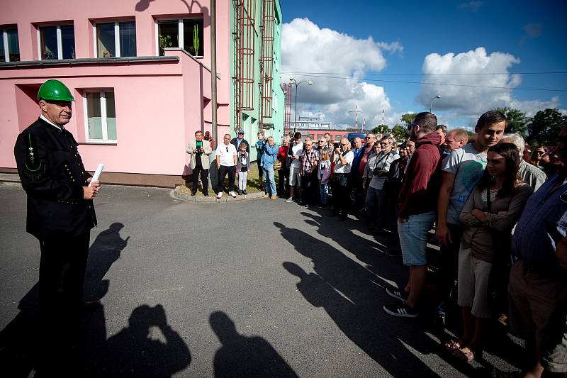 Veřejná prohlídka Dolu Jeremenko v Ostravě, 14. září 2019.