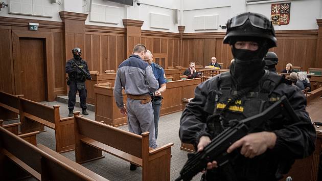 Krajský soud začal projednávat žádost Petra Kramného odsouzeného za dvojnásobnou vraždu, o obnovu řízení, 29. listopadu 2022, Ostrava.