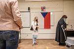 Sněmovní volby v Ostravě, 8. října 2021.