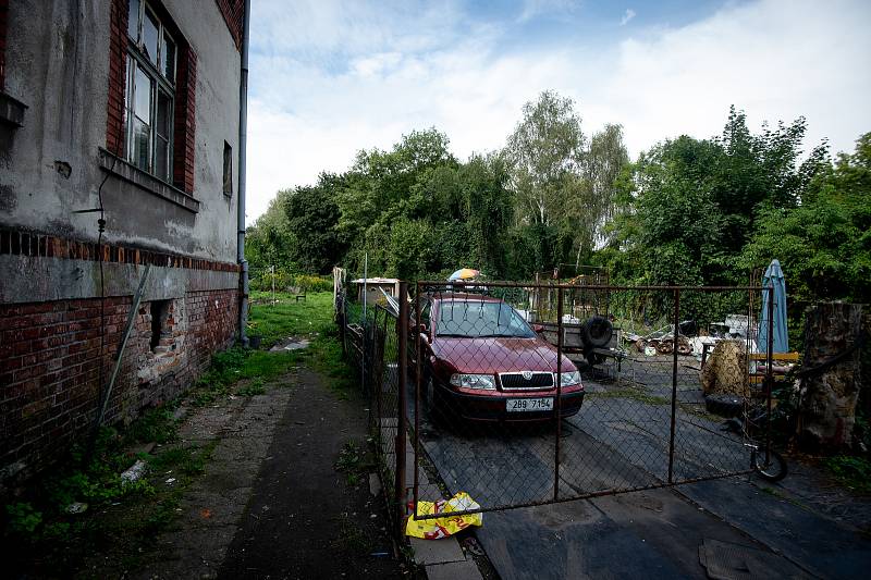 Ostravská sociálne vyloučená lokalita Zárubek, září 2019.