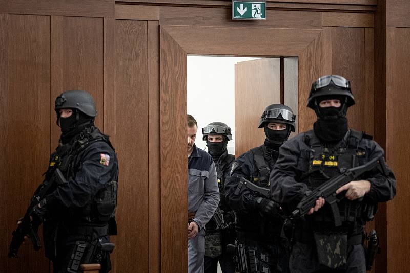 Krajský soud začal projednávat žádost Petra Kramného odsouzeného za dvojnásobnou vraždu, o obnovu řízení, 29. listopadu 2022, Ostrava