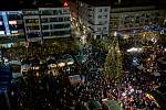 Slavnostní rozsvícení vánočního stromu, 25. listopadu 2023, Ostrava.