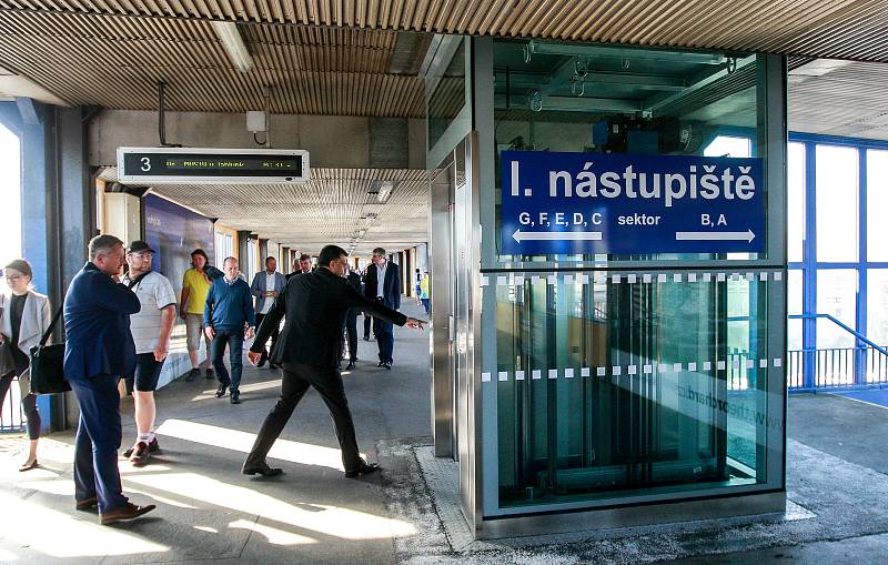 Zahájení provozu nových výtahů na Hlavním nádraží v Ostravě.