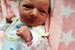 Valerie Švanová, Bolatice, narozena 3. června 2021 v Opavě, míra 48 cm, váha 3000 g.