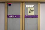 Oddělení resuscitační a intenzivní medicíny (ORIM 3) ve Fakultní nemocnic Ostrava (FNO), 7. října 2020 v Ostravě. Oddělení ORIM 3 je vyhrazeno pro pacienty s onemocnění koronavirem (COVID-19).