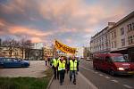 Demonstrace v Ostravě