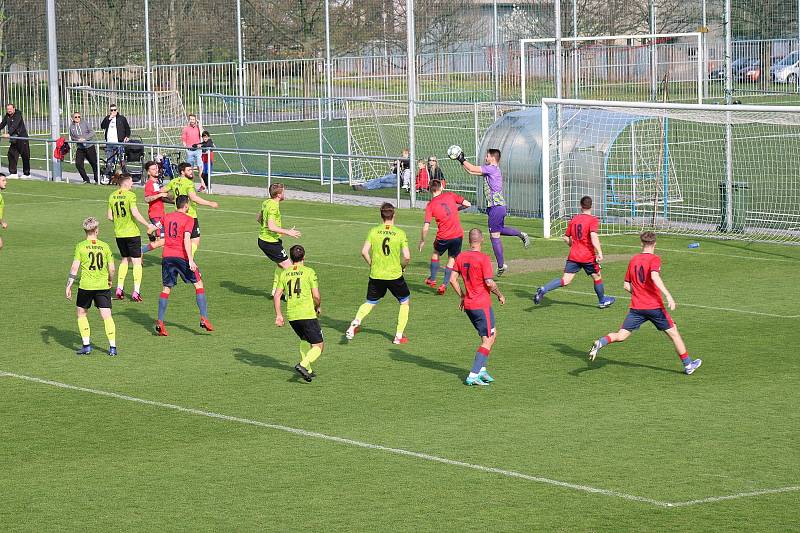 Hlubina - Krnov 0:0 (22. kolo krajského přeboru, 30. 4. 2022)