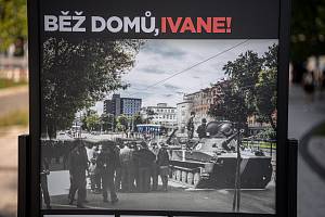 Výstava unikátních koláží a dobových fotografií s názvem „BĚŽ DOMŮ, IVANE!“ (Magistrát Města Ostravy ve spolupráci s fotografem Borisem Rennerem), 19. srpna 2023, Ostrava.