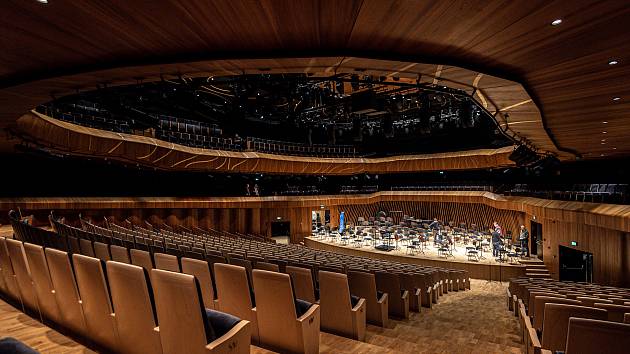 Koncertní síň Cavatina Hall, 11. února 2022 v Bielsko-Biala (Polsko).