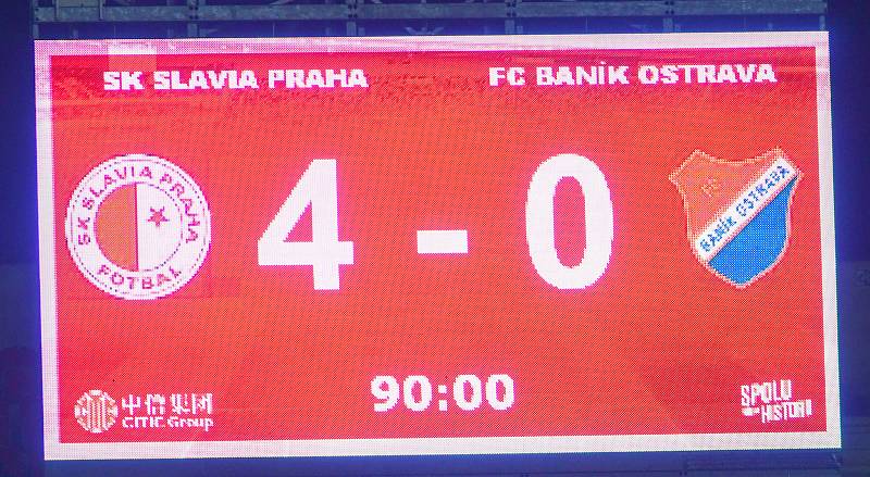24. kolo FORTUNA:LIGA, SK Slavia Praha - FC Baník Ostrava, 10. března 2019 v Praze.