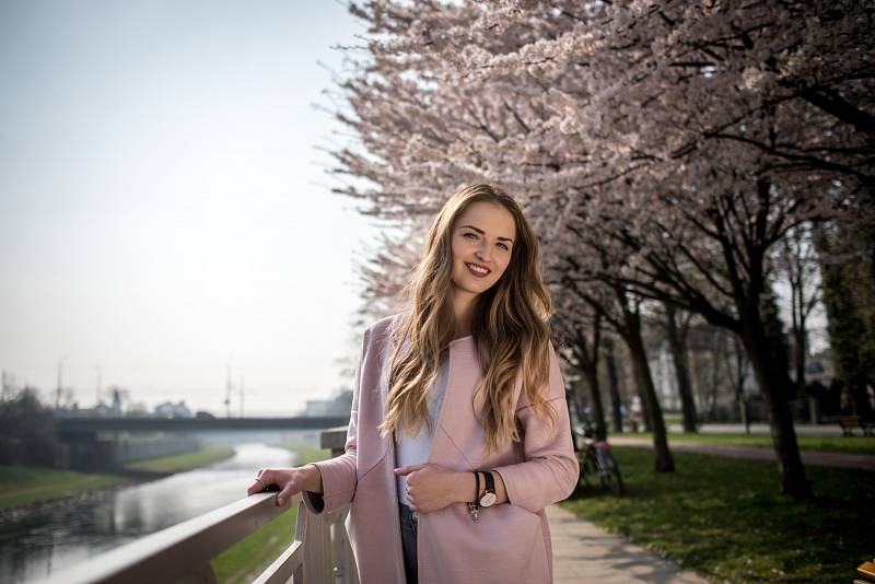 Michaela Nedomová, finalistka - Česká Miss 2017.