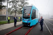 Slavnostní převzetí čtyřicáté tramvaje Stadler nOVA, 23. října 2019 v Ostravě.