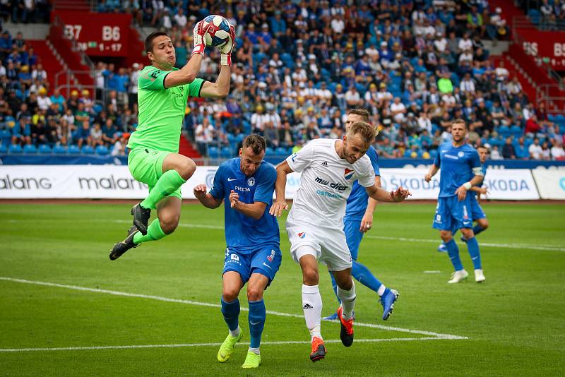 Utkání 1. kola FORTUNA:LIGY: FC Baník Ostrava - FC Slovan Liberec, 13. července 2019 v Ostravě.