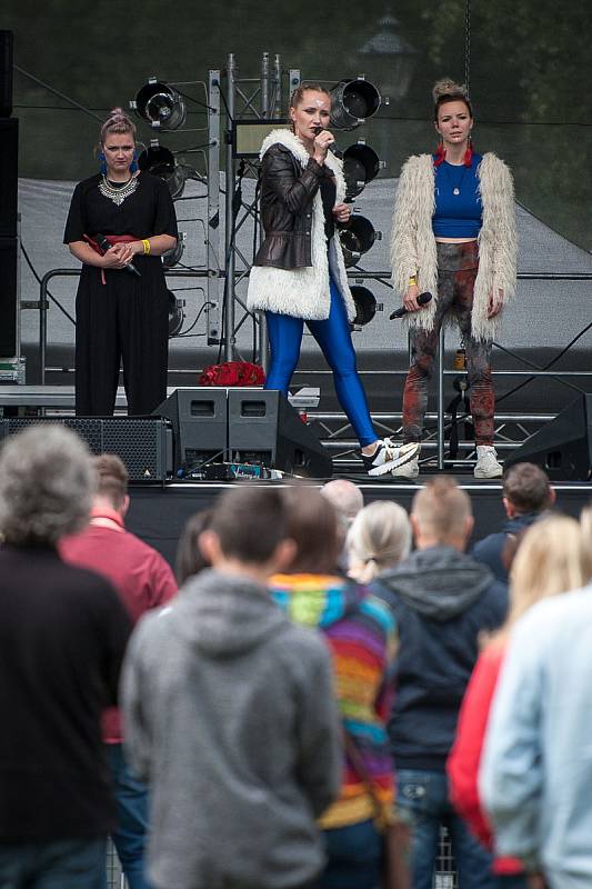 Festival v ulicích, sobota 30. června 2018 v Ostravě.