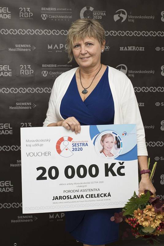 Snímky z předávání cen Moravskoslezská sestra roku 2020.