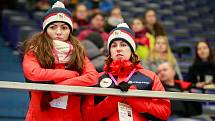 Zahájení olympijského festivalu u Ostravar Arény v Ostravě.