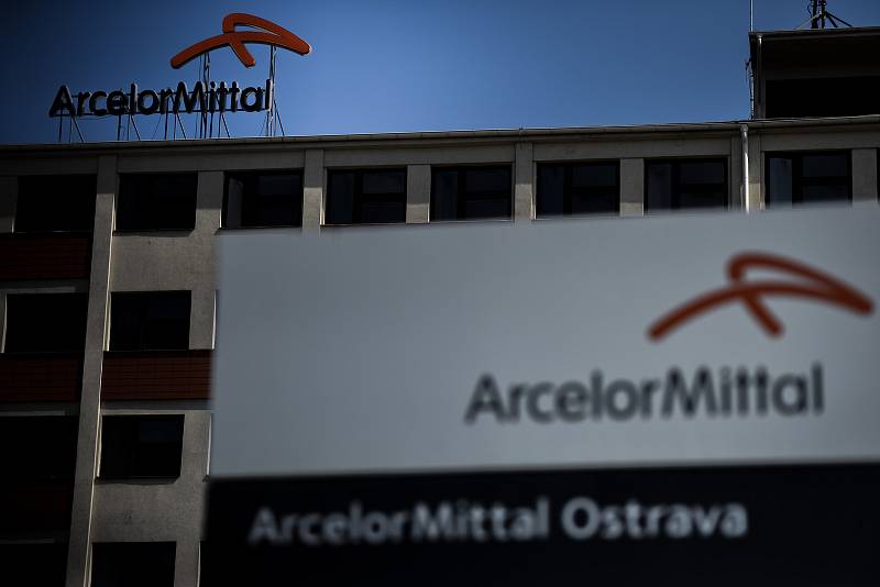 Ostravský závod ArcelorMittal, 9. duben 2017.
