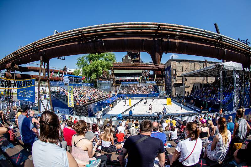 J&T Banka Ostrava Beach Open - semifinále muži, 6. června 2021 v Ostravě.