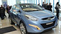 Automobilka Hyndai představila ve středu v Nošovicích tři nové tipy osobních vozů 
