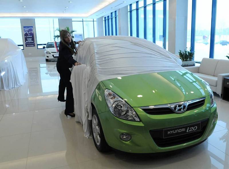 Automobilka Hyndai představila ve středu v Nošovicích tři nové tipy osobních vozů 