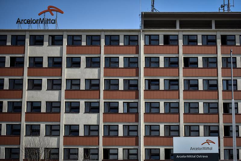 Ostravský závod ArcelorMittal, 9. duben 2017.