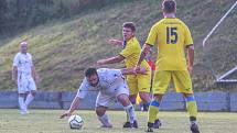 Klimkovice - Slavoj Rychvald (v bílém).