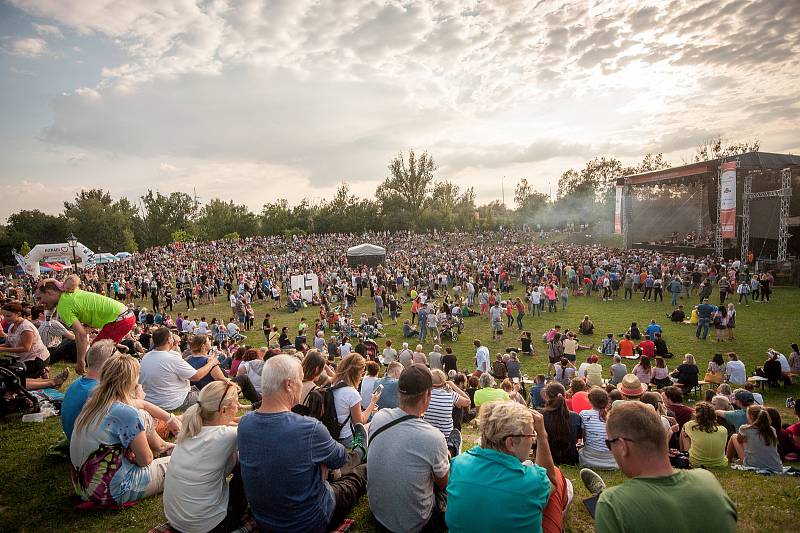 Festival v ulicích 2018 na Slezskoostravském hradě, 29. června 2018 v Ostravě.