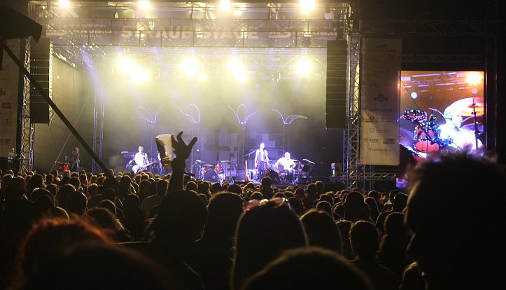 Festival Štěrkovna Open Music 2021 v ostravském Landek parku.