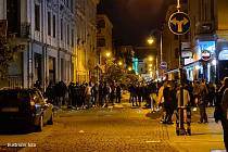 Policisté v Ostravě si posvítili na podnapilé mladistvé, opilé byly hlavně dívky