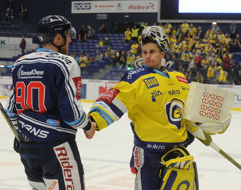 Vítkovice Ridera – Aukro Berani Zlín 5:0 (1:0, 2:0, 2:0) 