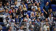Utkání 8. kola hokejové extraligy: HC Vítkovice Ridera - HC Oceláři Třinec, 20. října 2021 V Ostravě. Fanoušci.