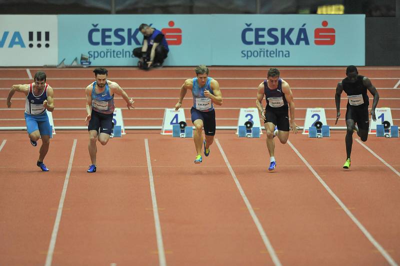 Mezinárodní halový atletický mítink EEA Czech Indoor Gala 25. ledna 2018 v Ostravě.  Záleský.