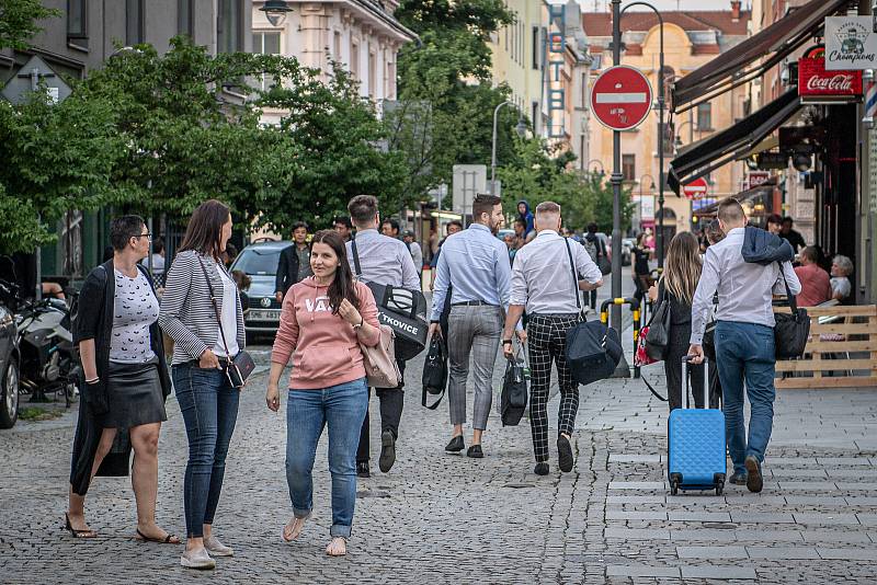 Stodolní ulice v Ostravě, 11. června 2021.