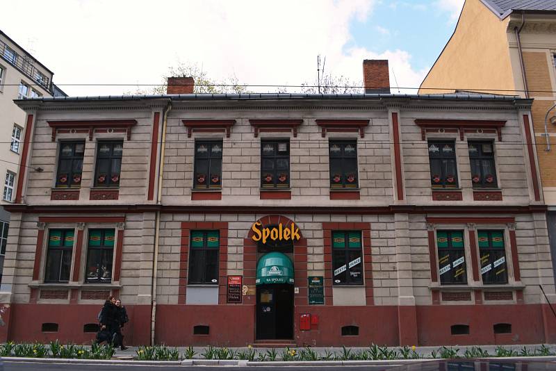 Restaurace Spolek v centru města. Archivní snímek.