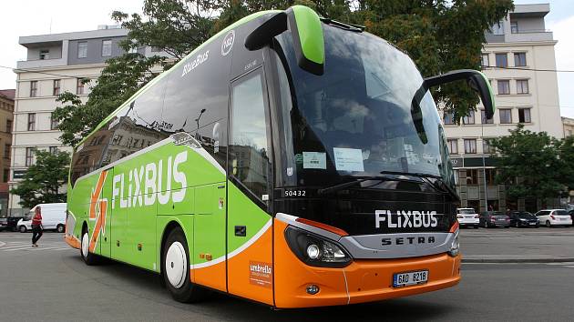 Autobus společnosti Flixbus. Ilustrační foto.