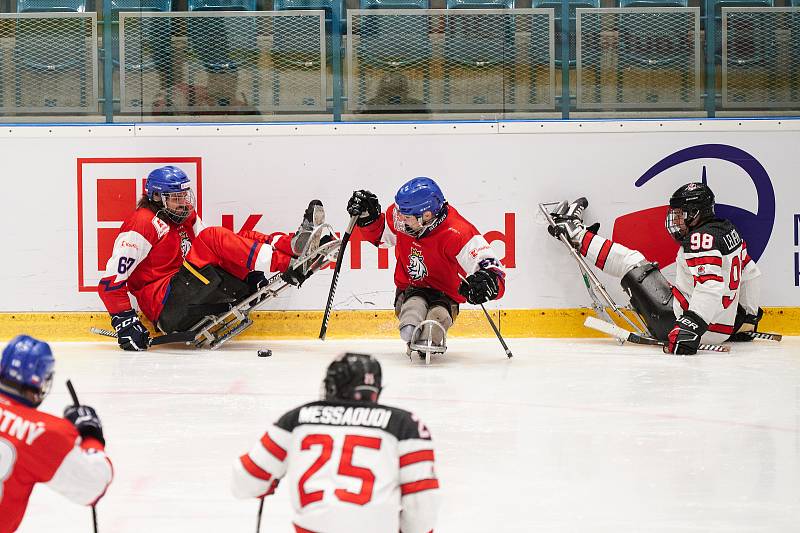 ČR – Kanada 1:4 (IPH Cup v para hokeji v Ostravě, semifinále, 28. 9. 2022)