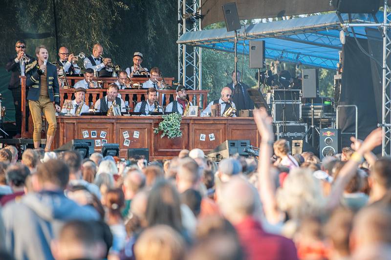 Hudební festival Štěrkovna Open Music 2017, 28. července 2017.