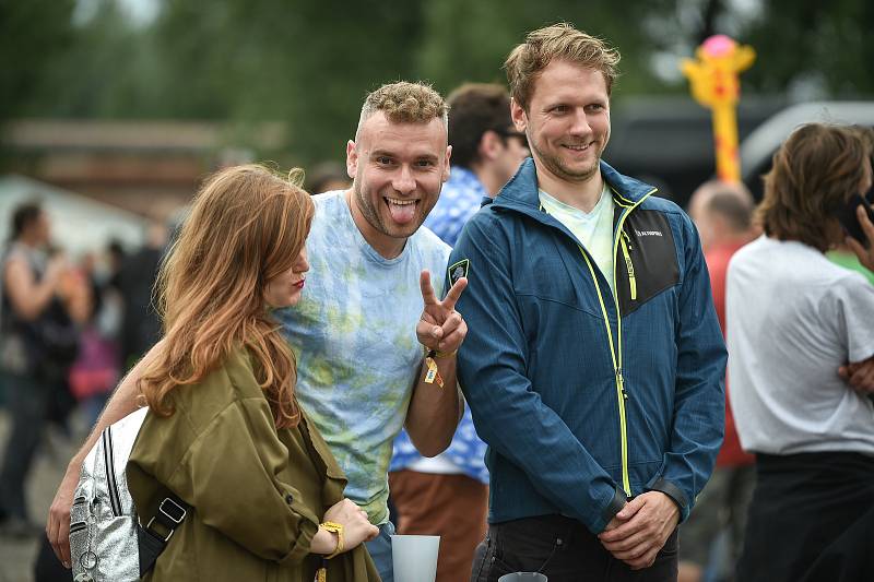 Hudební festival Colours of Ostrava 2018 v Dolní oblasti Vítkovice, 19. července 2018 v Ostravě.