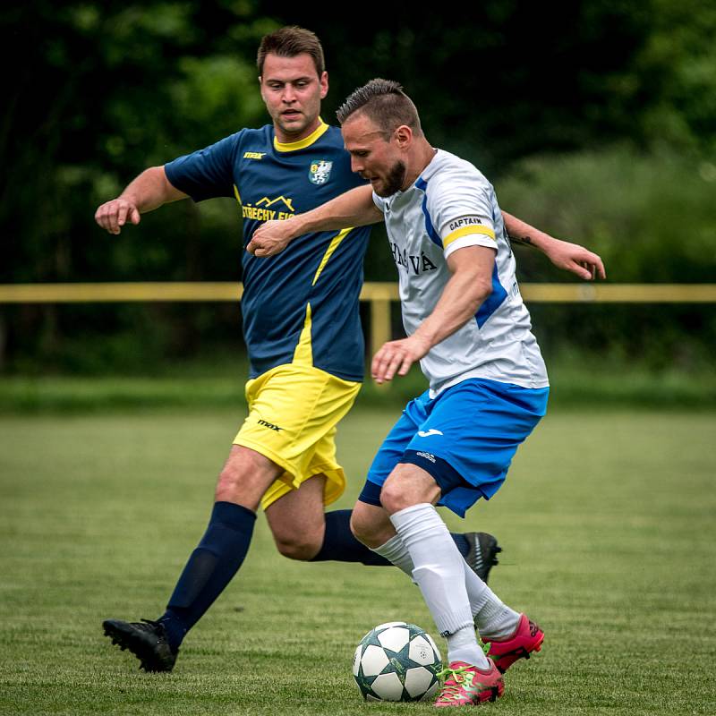 Utkání 1.A třídy sk.B, TJ Sokol Hrabová - SK Stonava, 8.6.2019 v Ostravě.