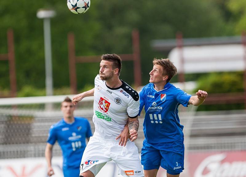 Fotbalisté Hradce Králové vyhráli nad Baníkem Ostrava 1:0