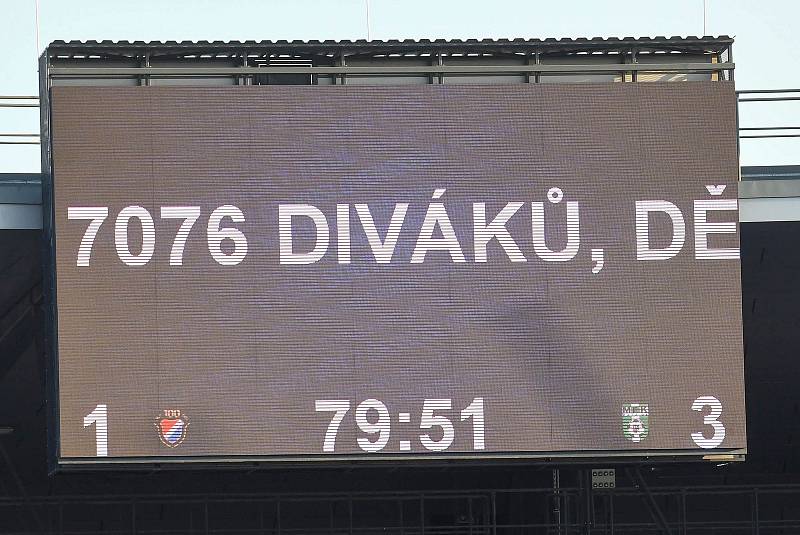 Utkání 26. kola první fotbalové ligy: FC Baník Ostrava - MFK Karviná, 19. března 2022 v Ostravě.