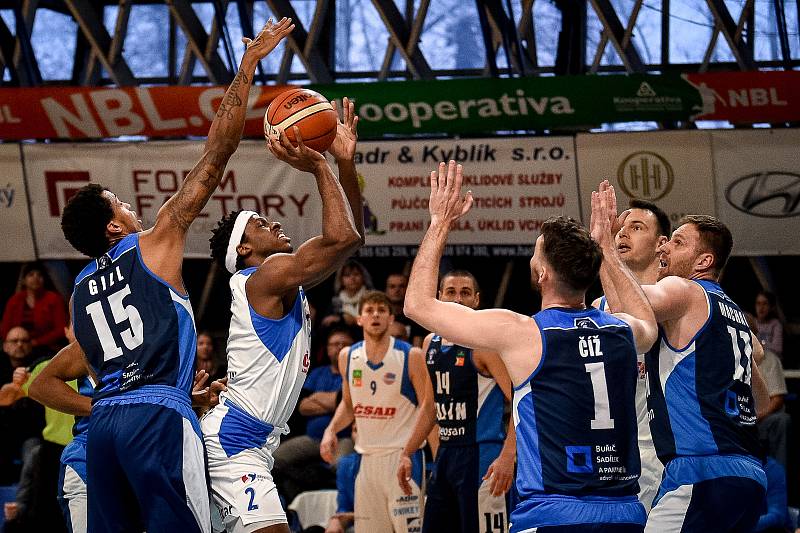 BASKETBAL: NH Ostrava - Kolín, 4. března 2020 v Ostravě.